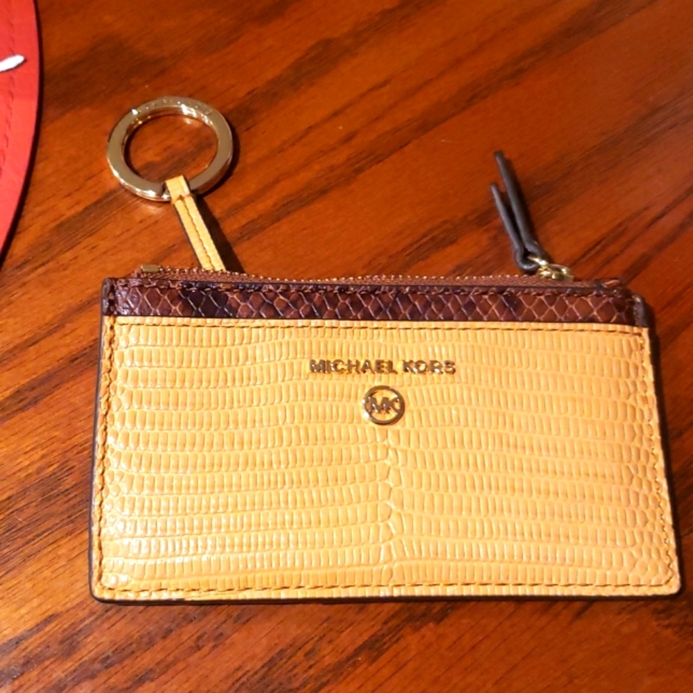 Michael Kors Key Ring zip coin
